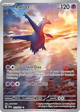 Latios 203 - SV08 Surging Sparks Holofoil