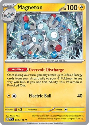 Magneton 59 - SV08 Surging Sparks Reverse Holofoil