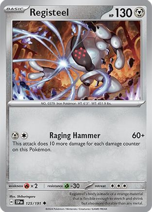 Registeel 125 - SV08 Surging Sparks