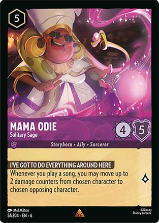 Mama Odie - Solitary Sage (57/204) - Azurite Sea