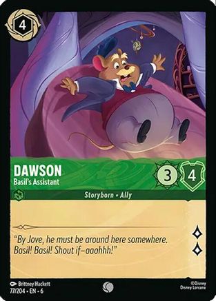 Dawson - Basil's Assistant (77/204) - Azurite Sea