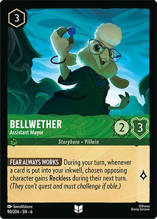 Bellwether - Assistant Mayor (90/204) - Azurite Sea