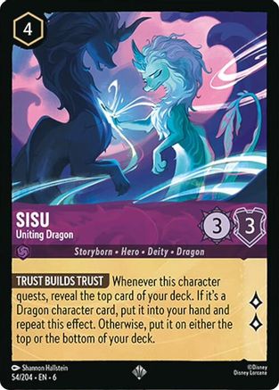 Sisu - Uniting Dragon (54/204) - Azurite Sea