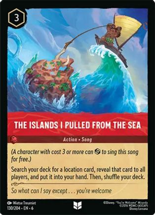 The Islands I Pulled From The Sea (130/204) - Azurite Sea