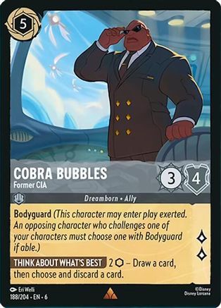 Cobra Bubbles - Former CIA (188/204) - Azurite Sea