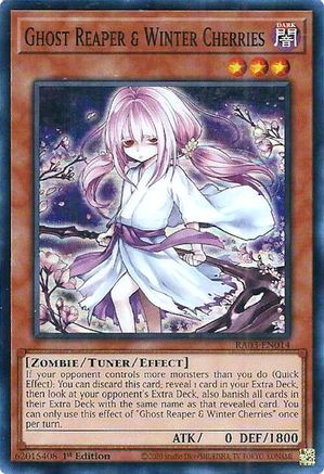 Ghost Reaper & Winter Cherries (RA03-EN014) - Quarter Century Bonanza 1st Edition