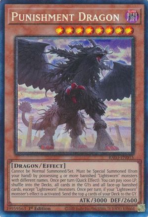 Punishment Dragon (CR) (RA03-EN015) - Quarter Century Bonanza 1st Edition