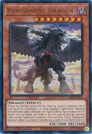 Punishment Dragon (UR) (RA03-EN015) - Quarter Century Bonanza 1st Edition