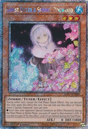 Ghost Sister & Spooky Dogwood (Platinum Secret Rare) (RA03-EN020) - Quarter Century Bonanza 1st Edition