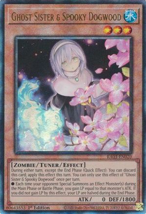 Ghost Sister & Spooky Dogwood (UTR) (RA03-EN020) - Quarter Century Bonanza 1st Edition