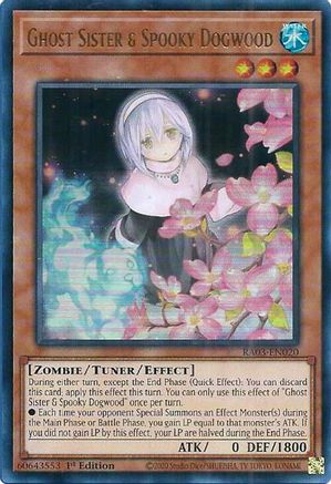 Ghost Sister & Spooky Dogwood (UR) (RA03-EN020) - Quarter Century Bonanza 1st Edition