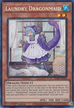 Laundry Dragonmaid (CR) (RA03-EN021) - Quarter Century Bonanza 1st Edition