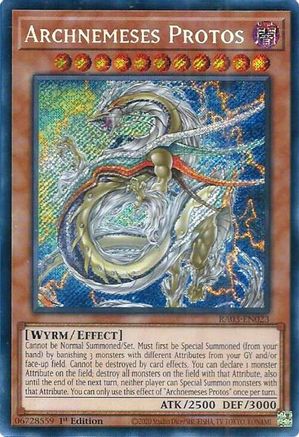 Archnemeses Protos (Secret Rare) (RA03-EN023) - Quarter Century Bonanza 1st Edition