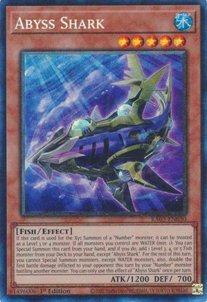 Abyss Shark (CR) (RA03-EN030) - Quarter Century Bonanza 1st Edition