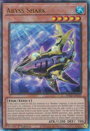 Abyss Shark (UTR) (RA03-EN030) - Quarter Century Bonanza 1st Edition