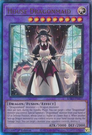 House Dragonmaid (UTR) (RA03-EN037) - Quarter Century Bonanza 1st Edition