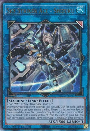 Sky Striker Ace - Shizuku (UTR) (RA03-EN043) - Quarter Century Bonanza 1st Edition