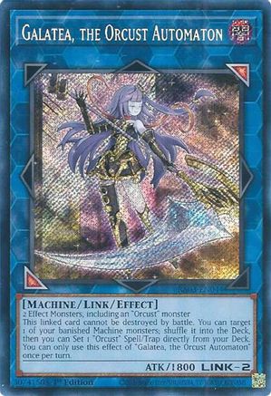 Galatea, the Orcust Automaton (Secret Rare) (RA03-EN044) - Quarter Century Bonanza 1st Edition