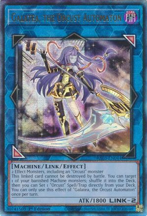 Galatea, the Orcust Automaton (UTR) (RA03-EN044) - Quarter Century Bonanza 1st Edition