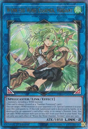 Wynn the Wind Charmer, Verdant (UTR) (RA03-EN045) - Quarter Century Bonanza 1st Edition