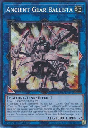 Ancient Gear Ballista (CR) (RA03-EN046) - Quarter Century Bonanza 1st Edition