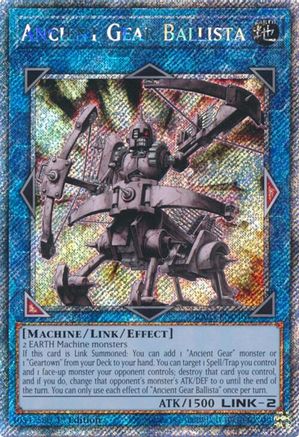 Ancient Gear Ballista (Platinum Secret Rare) (RA03-EN046) - Quarter Century Bonanza 1st Edition