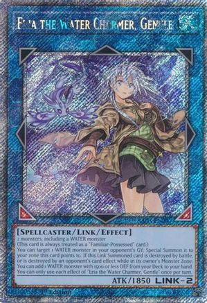 Eria the Water Charmer, Gentle (Platinum Secret Rare) (RA03-EN047) - Quarter Century Bonanza 1st Edition