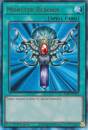 Monster Reborn (UTR) (RA03-EN052) - Quarter Century Bonanza 1st Edition