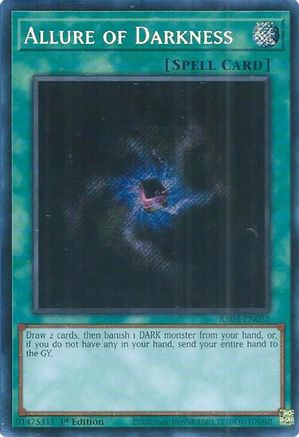 Allure of Darkness (Secret Rare) (RA03-EN055) - Quarter Century Bonanza 1st Edition