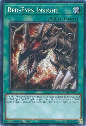 Red-Eyes Insight (Secret Rare) (RA03-EN061) - Quarter Century Bonanza 1st Edition