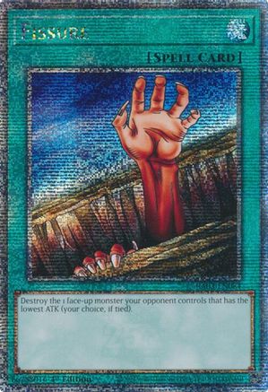 Fissure (Quarter Century Secret Rare) (RA03-EN084) - Quarter Century Bonanza 1st Edition