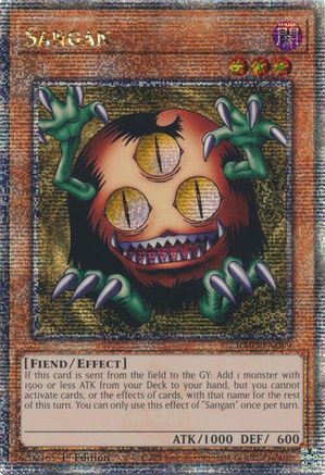 Sangan (Quarter Century Secret Rare) (RA03-EN089) - Quarter Century Bonanza 1st Edition