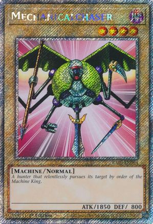 Mechanicalchaser (Platinum Secret Rare) (RA03-EN094) - Quarter Century Bonanza 1st Edition