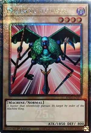 Mechanicalchaser (Quarter Century Secret Rare) (RA03-EN094) - Quarter Century Bonanza 1st Edition