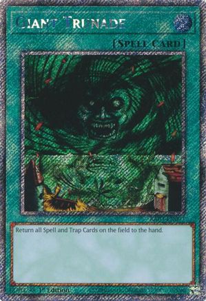 Giant Trunade (Platinum Secret Rare) (RA03-EN097) - Quarter Century Bonanza 1st Edition