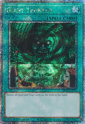 Giant Trunade (Quarter Century Secret Rare) (RA03-EN097) - Quarter Century Bonanza 1st Edition