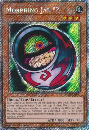 Morphing Jar #2 (Platinum Secret Rare) (RA03-EN100) - Quarter Century Bonanza 1st Edition