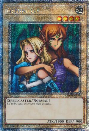 Gemini Elf (Quarter Century Secret Rare) (RA03-EN109) - Quarter Century Bonanza 1st Edition