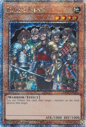 Exiled Force (Quarter Century Secret Rare) (RA03-EN119) - Quarter Century Bonanza 1st Edition