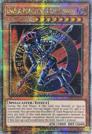 Dark Magician of Chaos (Quarter Century Secret Rare) (RA03-EN134) - Quarter Century Bonanza 1st Edition