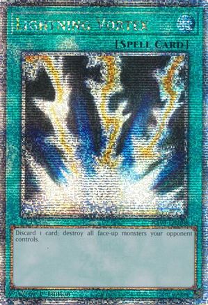 Lightning Vortex (Quarter Century Secret Rare) (RA03-EN148) - Quarter Century Bonanza 1st Edition