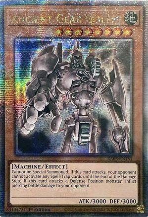 Ancient Gear Golem (Quarter Century Secret Rare) (RA03-EN151) - Quarter Century Bonanza 1st Edition