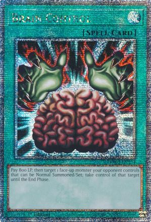 Brain Control (Quarter Century Secret Rare) (RA03-EN154) - Quarter Century Bonanza 1st Edition