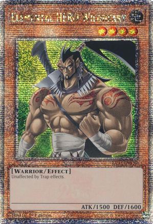 Elemental HERO Wildheart (Quarter Century Secret Rare) (RA03-EN157) - Quarter Century Bonanza 1st Edition