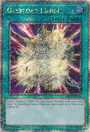 Overload Fusion (Quarter Century Secret Rare) (RA03-EN169) - Quarter Century Bonanza 1st Edition