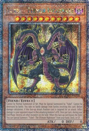 Yubel - Terror Incarnate (Quarter Century Secret Rare) (RA03-EN190) - Quarter Century Bonanza 1st Edition