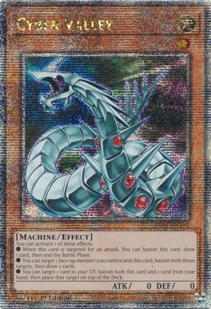 Cyber Valley (Quarter Century Secret Rare) (RA03-EN192) - Quarter Century Bonanza 1st Edition