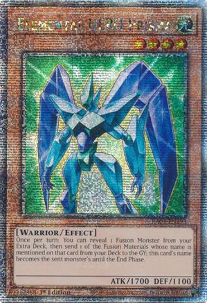 Elemental HERO Prisma (Quarter Century Secret Rare) (RA03-EN193) - Quarter Century Bonanza 1st Edition