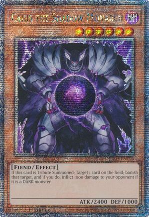 Caius the Shadow Monarch (Quarter Century Secret Rare) (RA03-EN194) - Quarter Century Bonanza 1st Edition