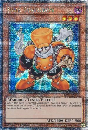 Junk Synchron (Quarter Century Secret Rare) (RA03-EN199) - Quarter Century Bonanza 1st Edition